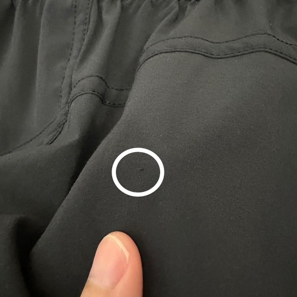 LULULEMON Womens Tracker Short V 4" Inseam #W7AA6S Black - Picture 7 of 9